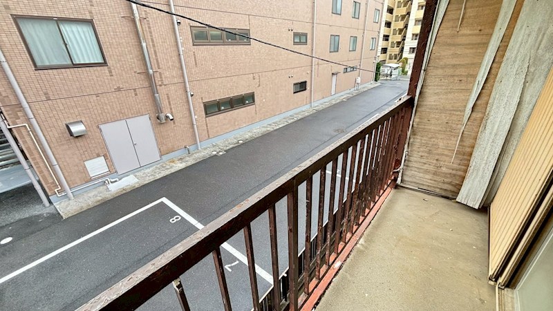 第２鈴木荘 ベランダ