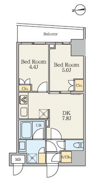 Alivis五反野 間取り