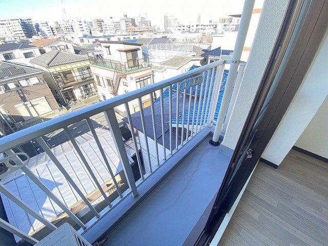清和ハイツ ベランダ
