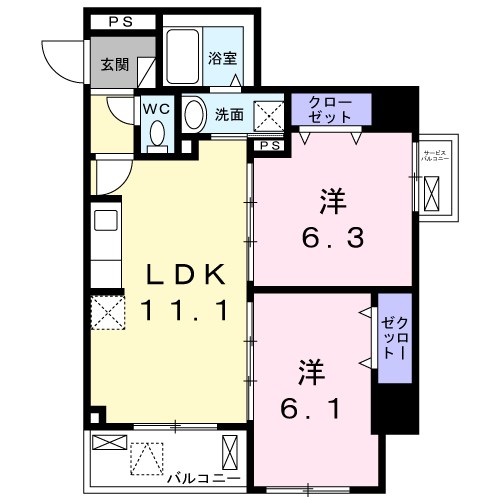アンジュ 間取り