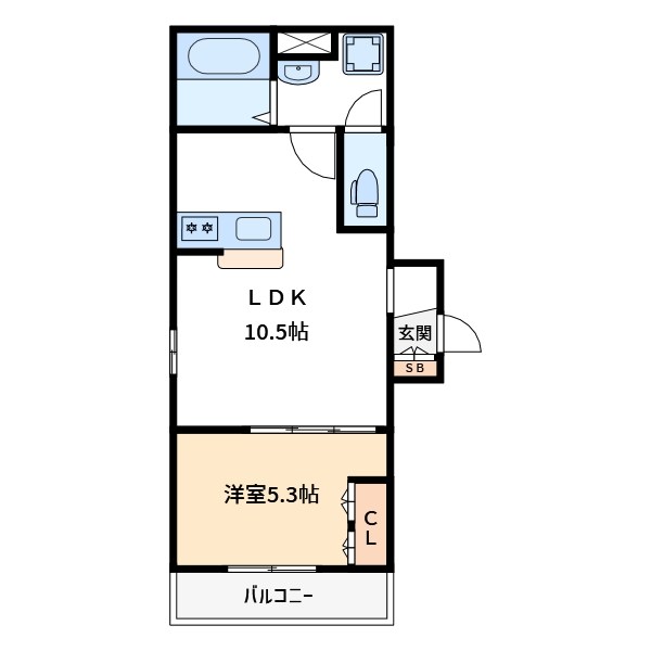 プラネッツ 間取り図