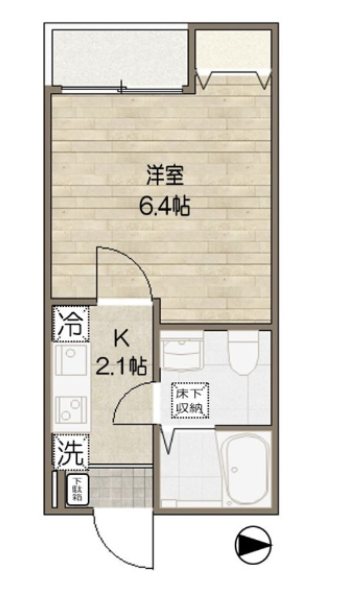 エクセラン柴又 間取り図