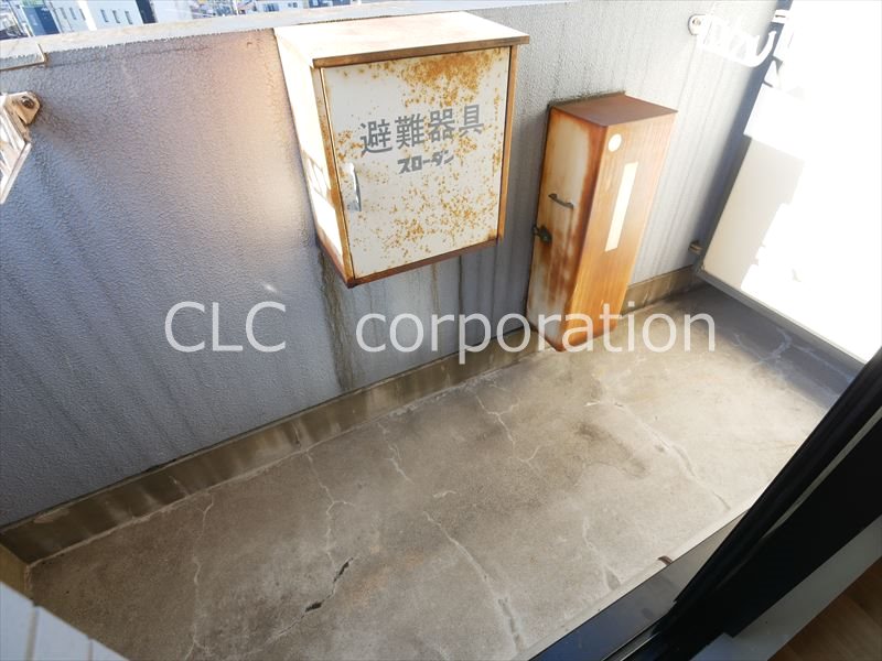 信明ビル ベランダ