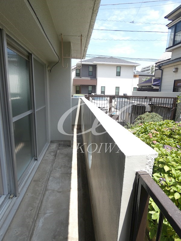 青戸ガーデンハイム ベランダ