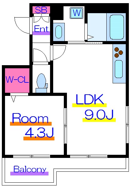 プレジャー谷中 間取り