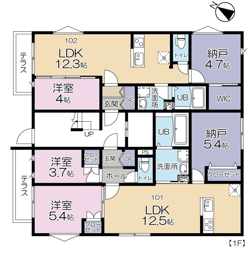Est Felicita 押上 間取り図