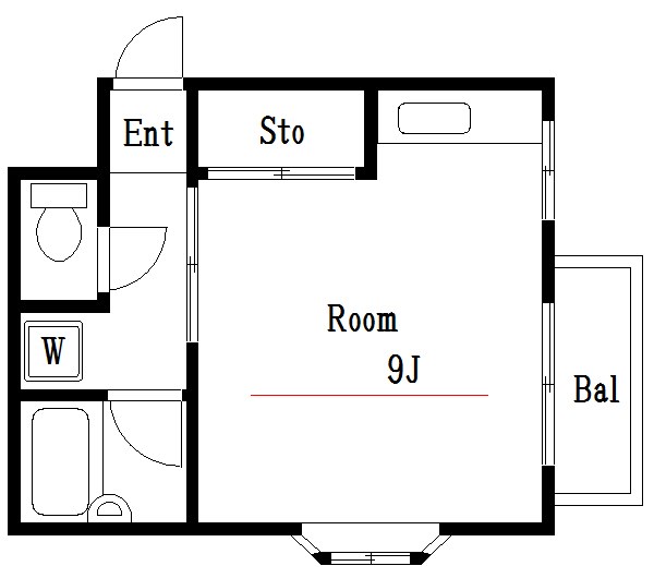 M・Tフラッツ 間取り図