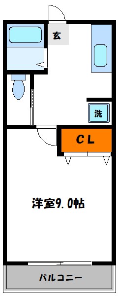 石井ハイツ 間取り図