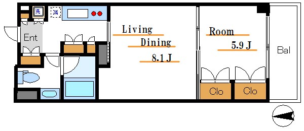 willDo清澄  間取り図