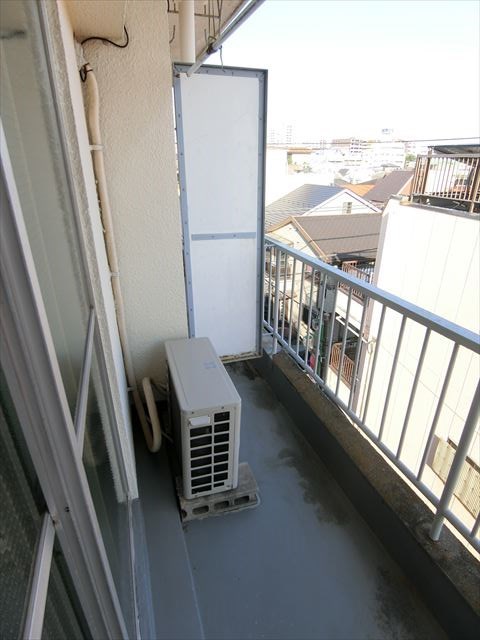 沖ハイツ ベランダ