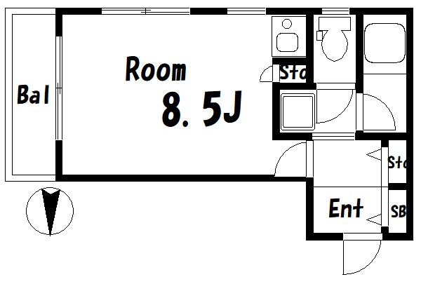 マインハイムⅡ 間取り