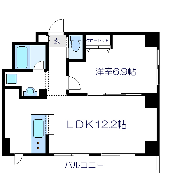 クエル田端 間取り