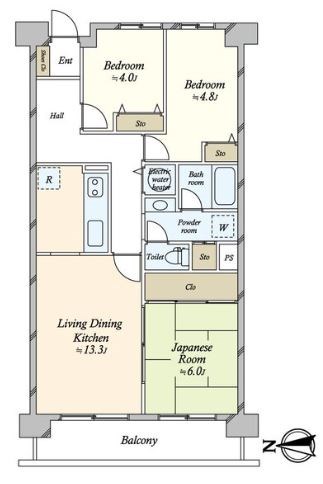 ファミリータウン東陽Ｄ棟 間取り