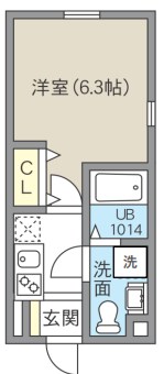 レピュア北千住レジデンスⅢ 間取り