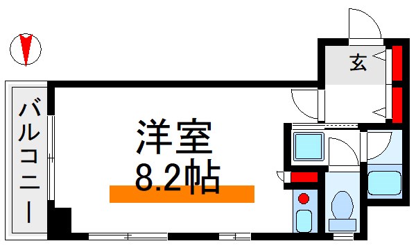 マインハイムⅡ  間取り