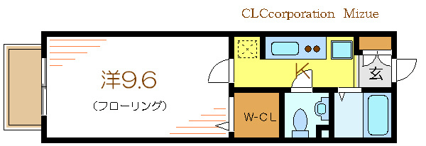 Win　Fruit 間取り図