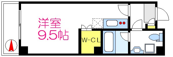 第3メゾンドヨシノ 間取り図