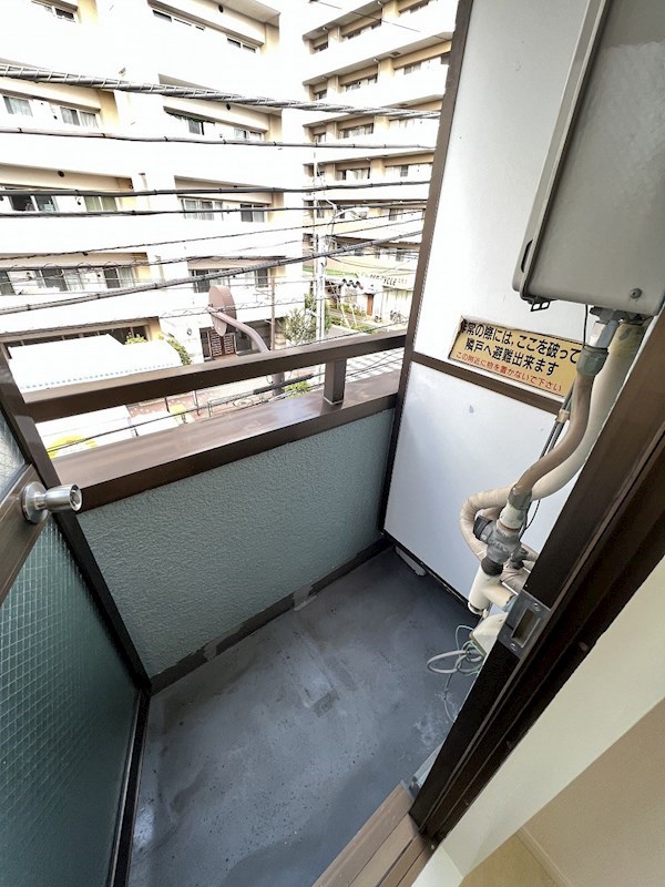 西村ビル ベランダ