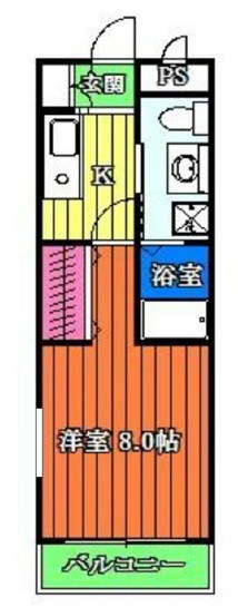 シュモンド舞浜 間取り図