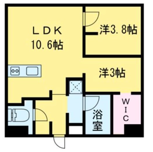 オープンブルーム尾久 間取り図