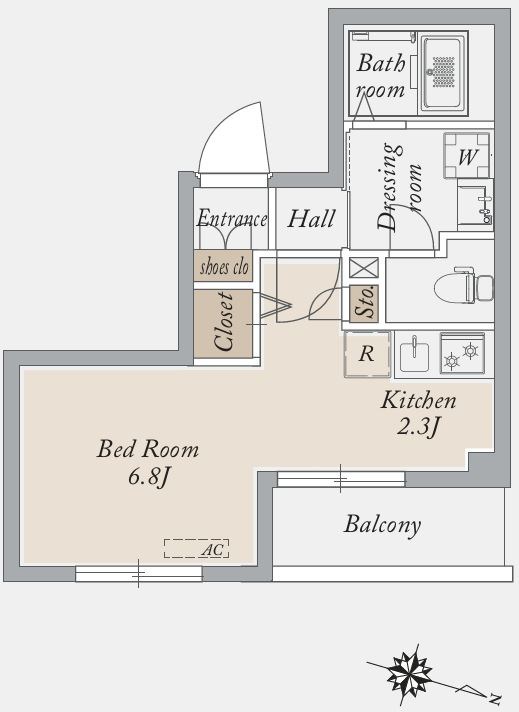 アーバンパーク王子 間取り