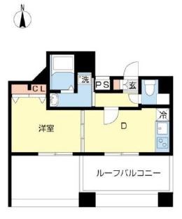 スカイコート南砂町第２ 間取り図