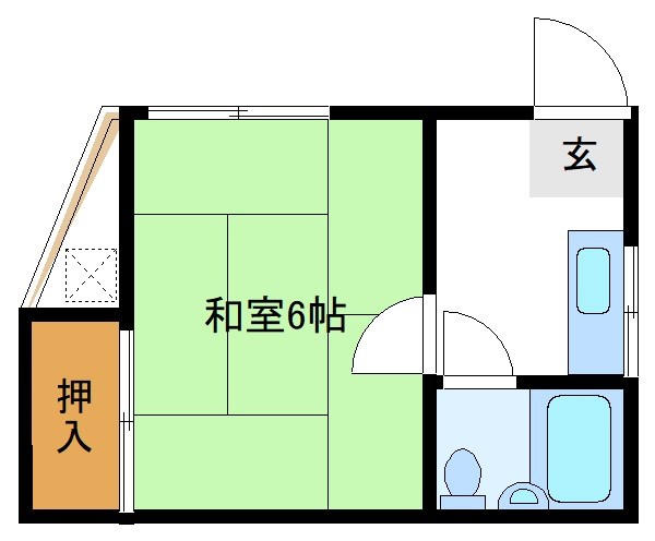 山岡コーポ 間取り