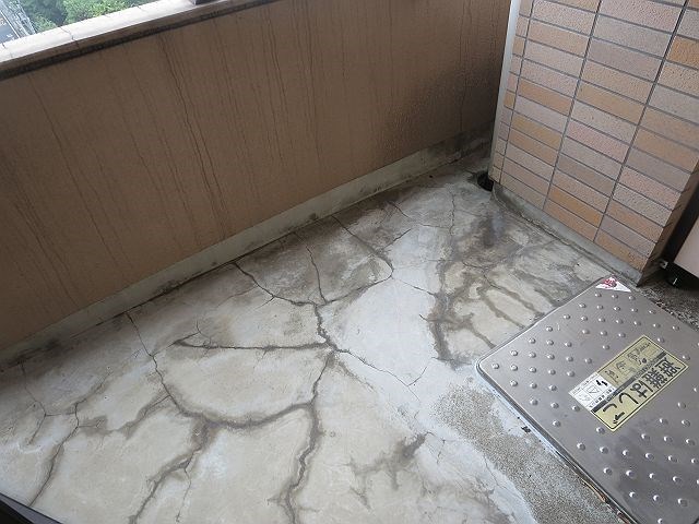 文京ツインタワー ベランダ