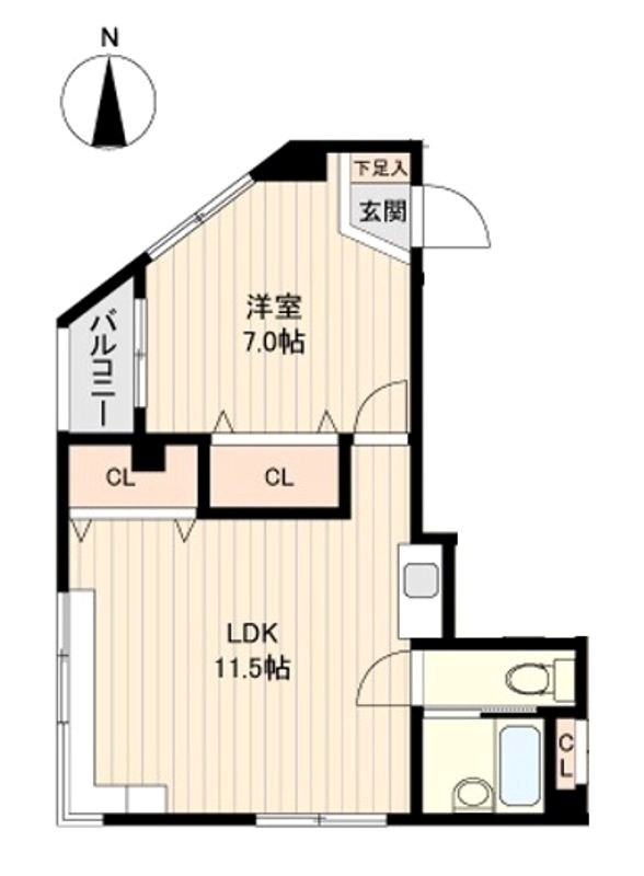 フローラル協和 間取り