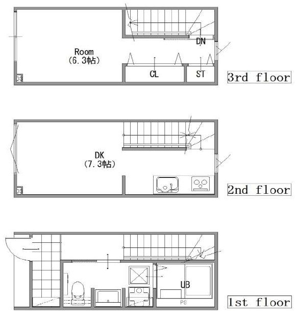東堀切1丁目アパート 間取り