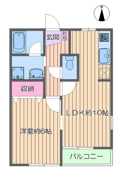 ファインベル北綾瀬Ⅱ 間取り
