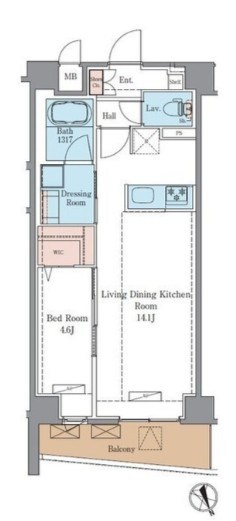 ラグゼナ平井サウス 間取り
