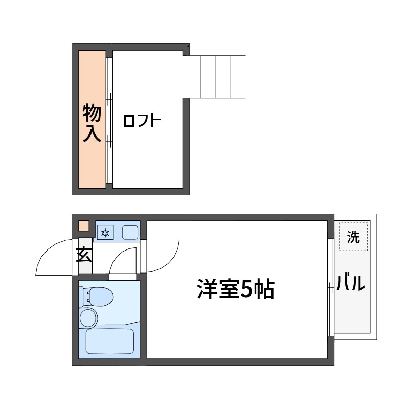 サンエール十条 間取り