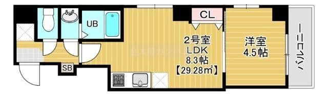 Freesia梅島 間取り
