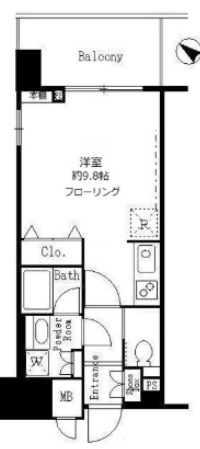 サンクレール荒川ブランガーデン 間取り図