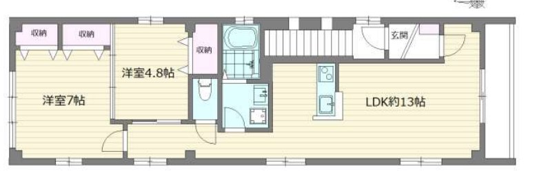ソレイユ森下  間取り図