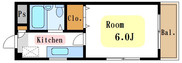 メゾンクレール 間取り図