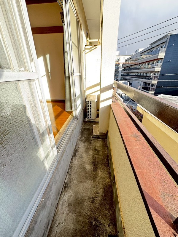 シェ・ブーロー吉美 ベランダ