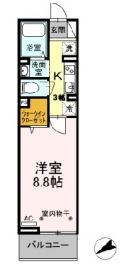 Charme　cerisier 207号室 間取り