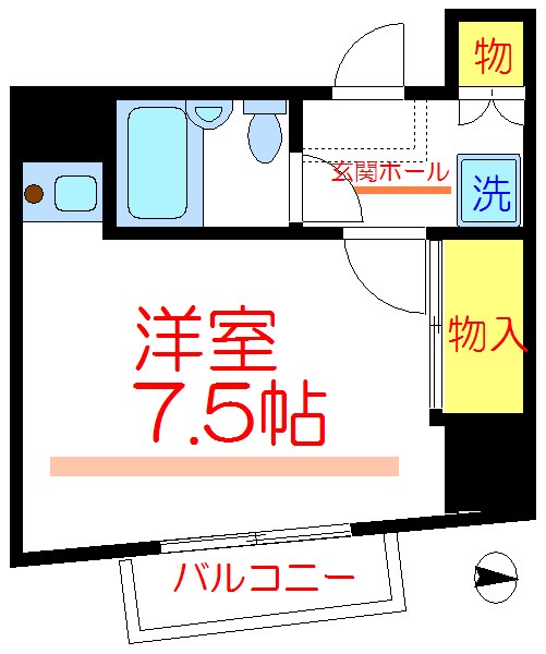 ランバレー元浅草 間取り