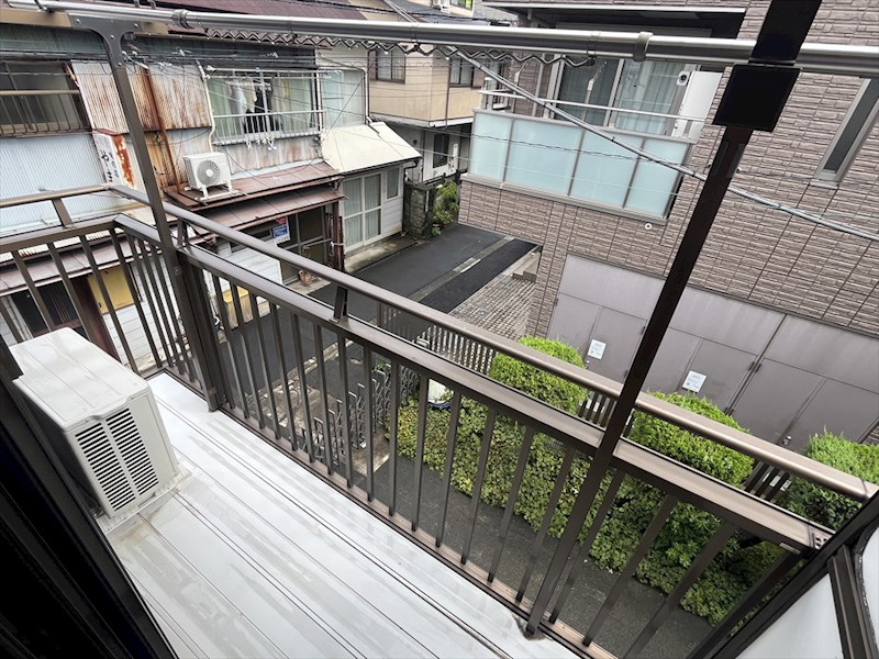 フラット根津2 ベランダ