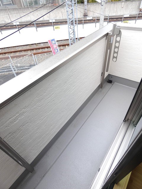 漆喰の家　高砂 ベランダ