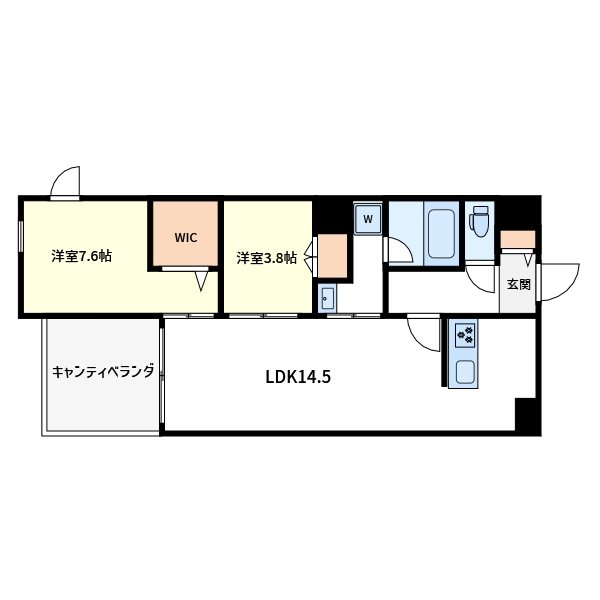 レガリア 間取り図