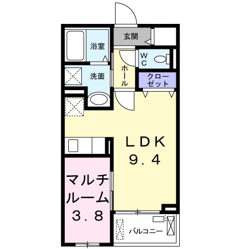 Ｄｏｍａｎｉ（ドマーニ） 間取り