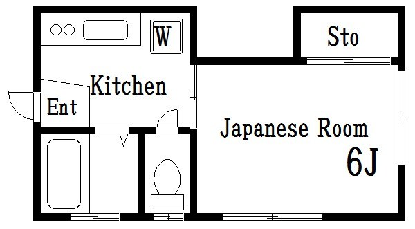 吉澤コーポ 間取り図