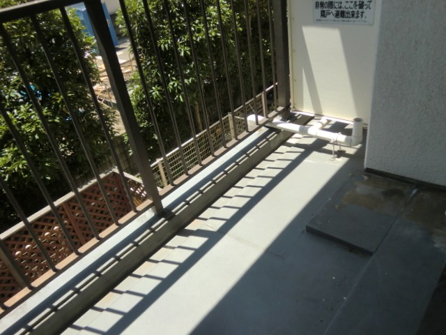 クリスタルコーポ大島 ベランダ