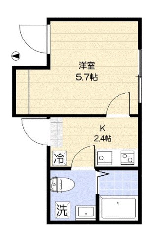 ラ・フォート梅島 間取り