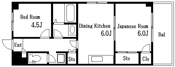 アーバンレジデンス 405号室 間取り
