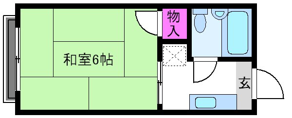 コーポサンライズ 間取り図