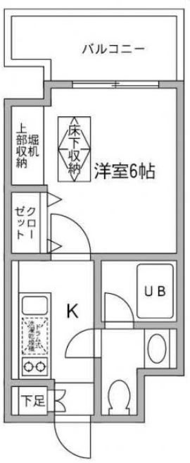 ラクラス木場公園 間取り図